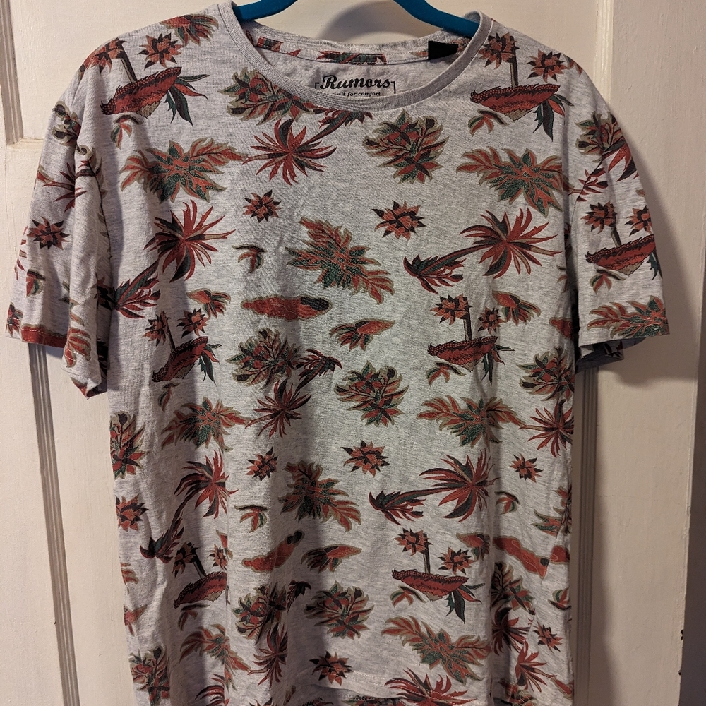 Rumors t-shirt L palm design